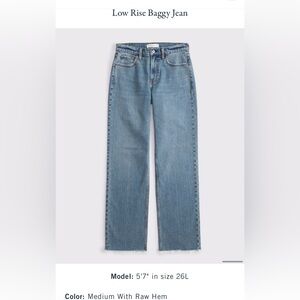 Abercrombie Baggy Jeans